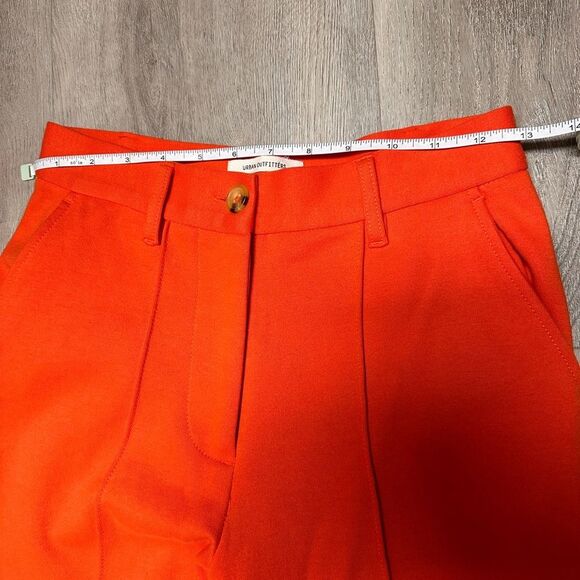 Urban Outfitters Orange High-Waisted Trousers - Picture 7 of 9